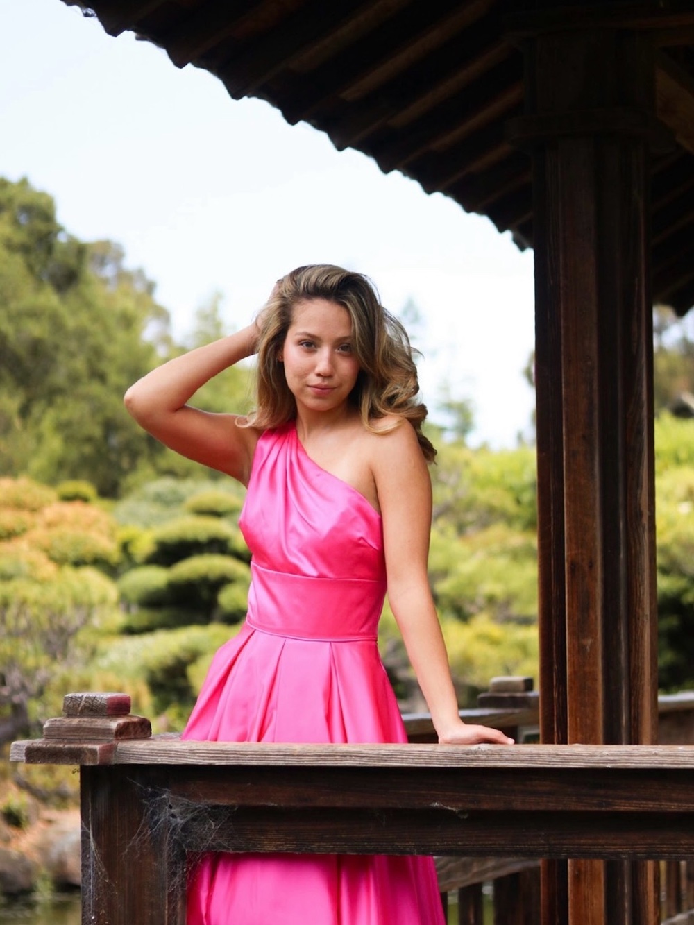 Hot Pink One Shoulder Prom Dress ✨ Barbiecore Formal Gown